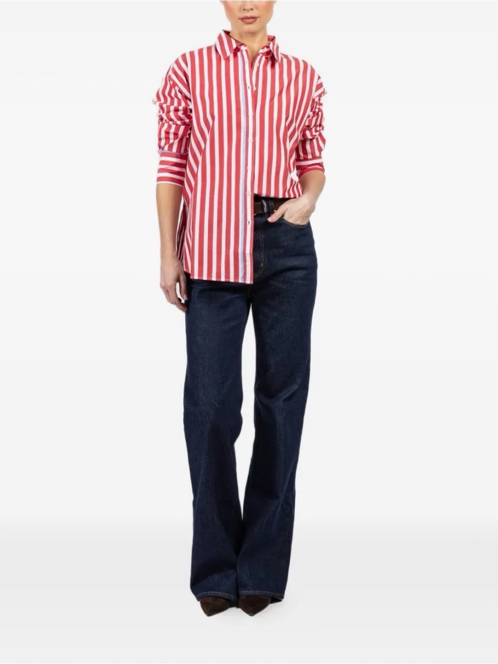 Xirena Gillian striped shirt